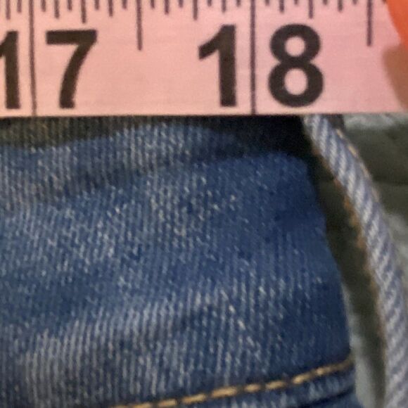 Old Navy Woman’s 14 Jeans Boot-Cut 36x31 Med Blue High Rise Metal Zip BRAND NEW - Picture 5 of 12